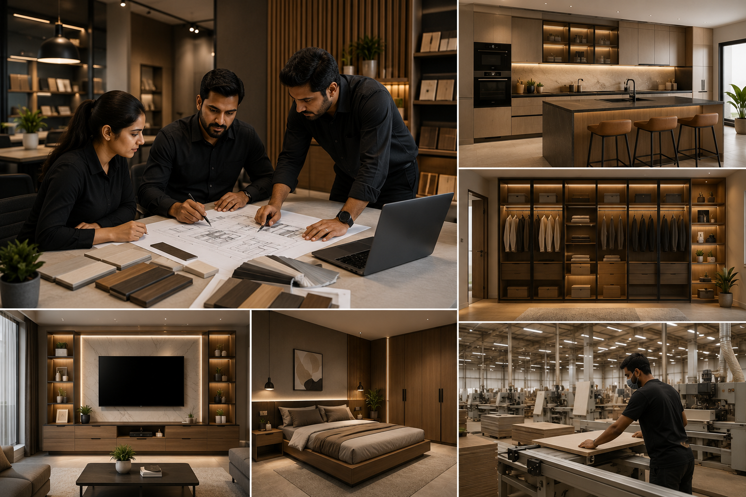 Virat modular wardrobe