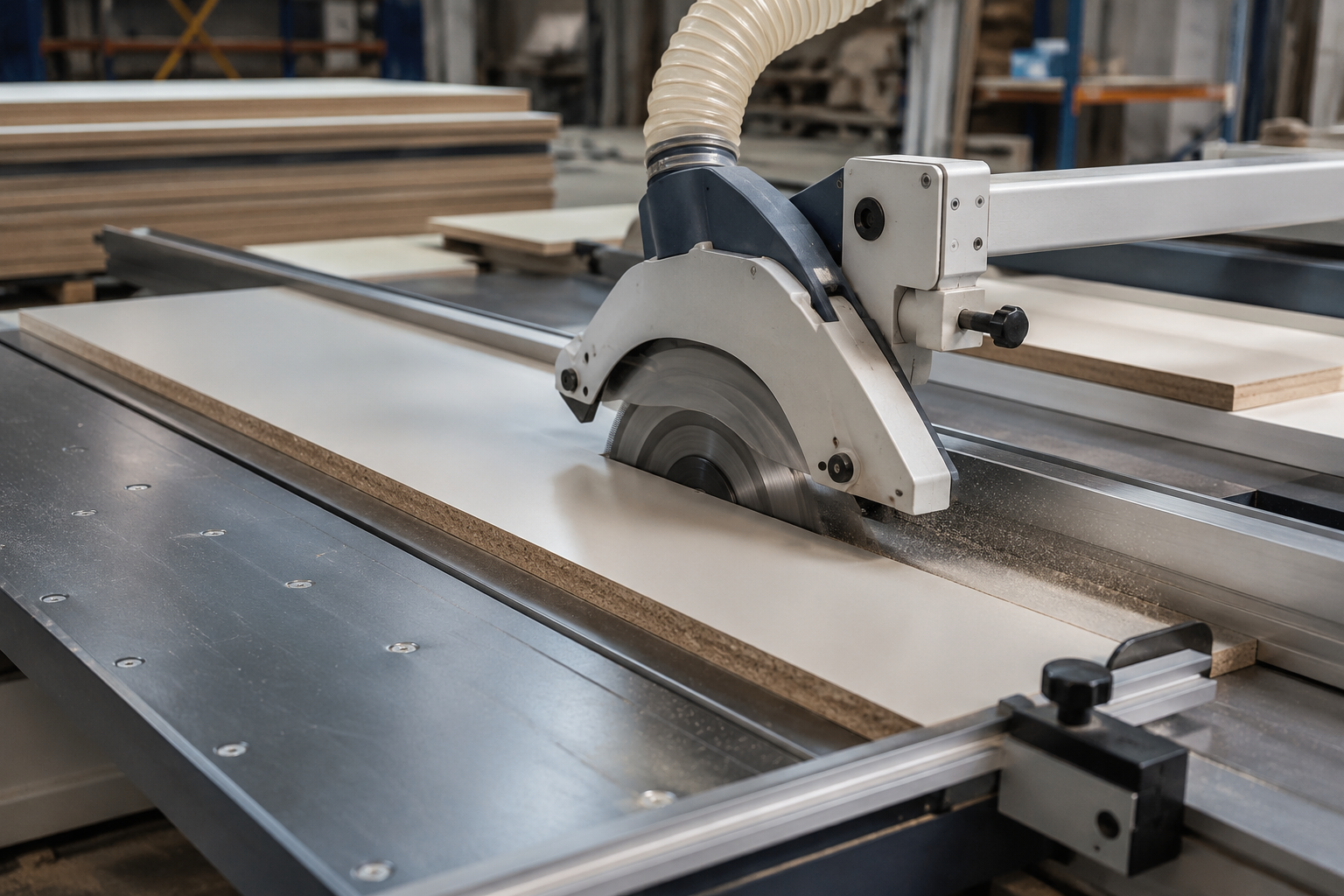 Panel cutting machine