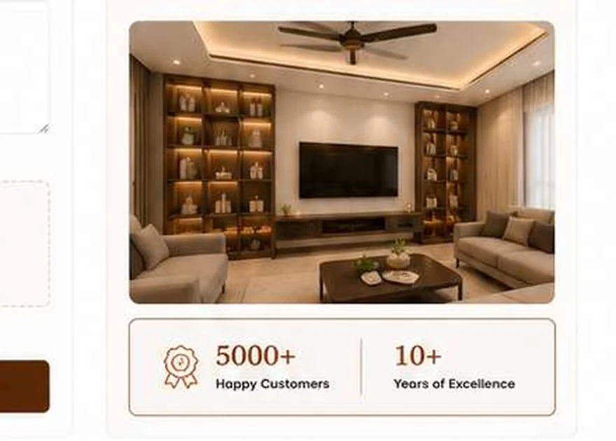 Premium modular interior design