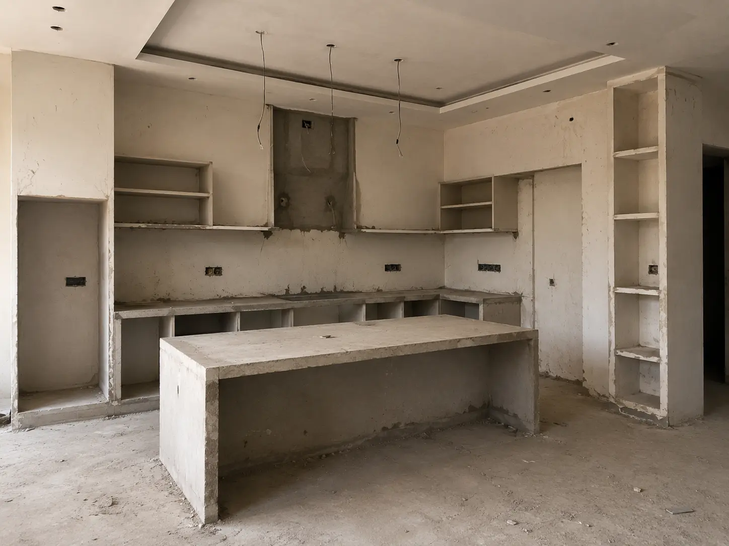 Modern Minimal Kitchen before image